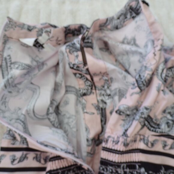 NWT Marchesa floral pink cotton midi dress 8 - Picture 13 of 13